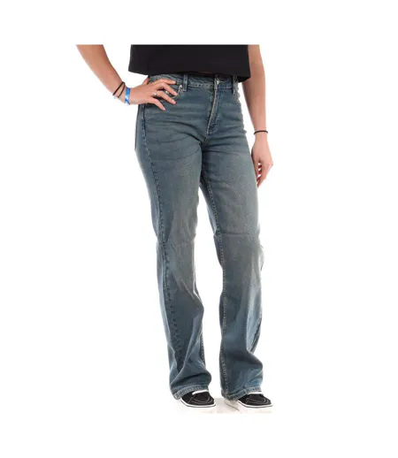 Jean droit bleu femme jennyfer draigey