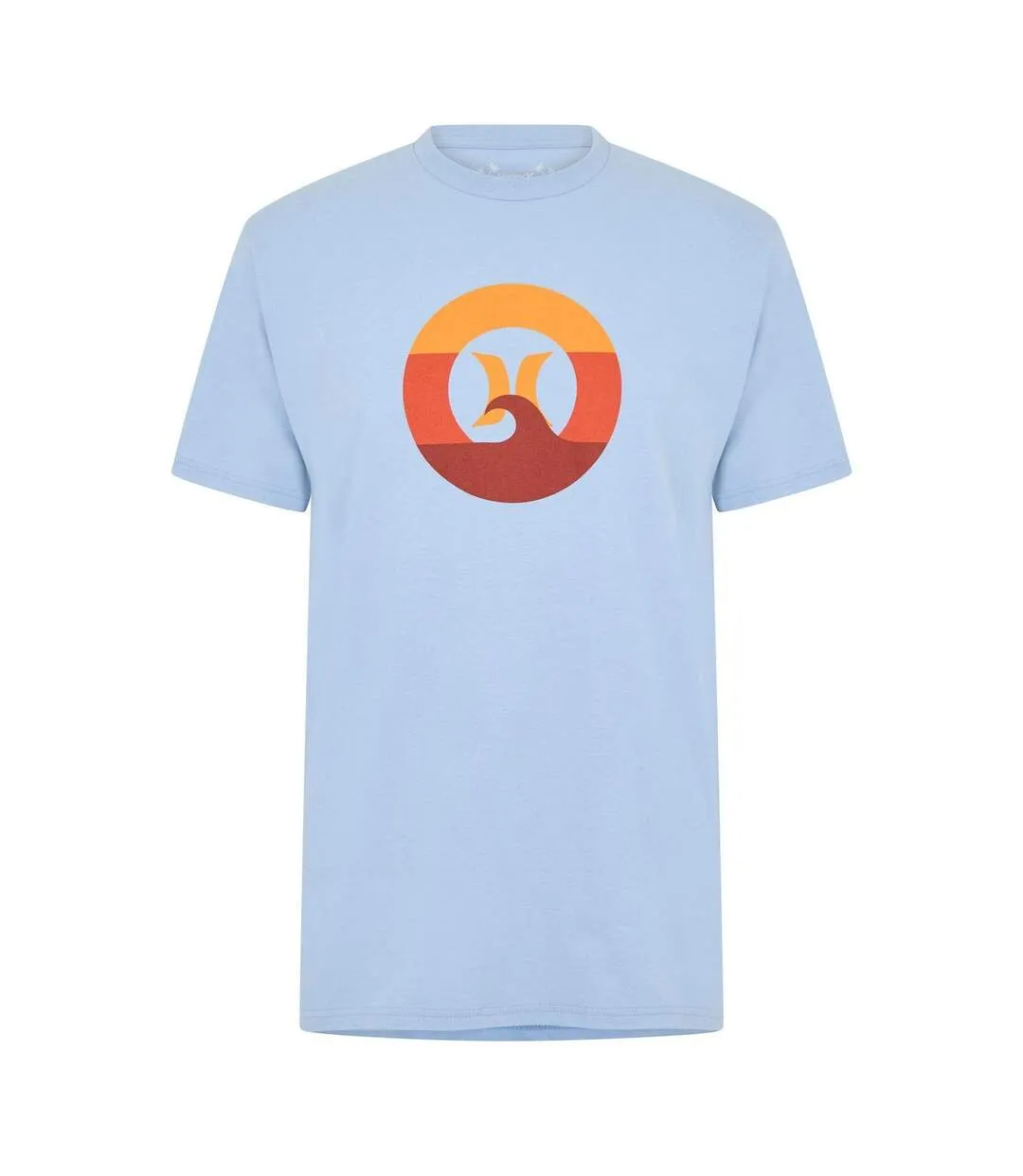 Mens Wave T-shirt Grey Hurley-1