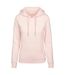 Sweat À Capuche Femme Rose Build Your Brand-1