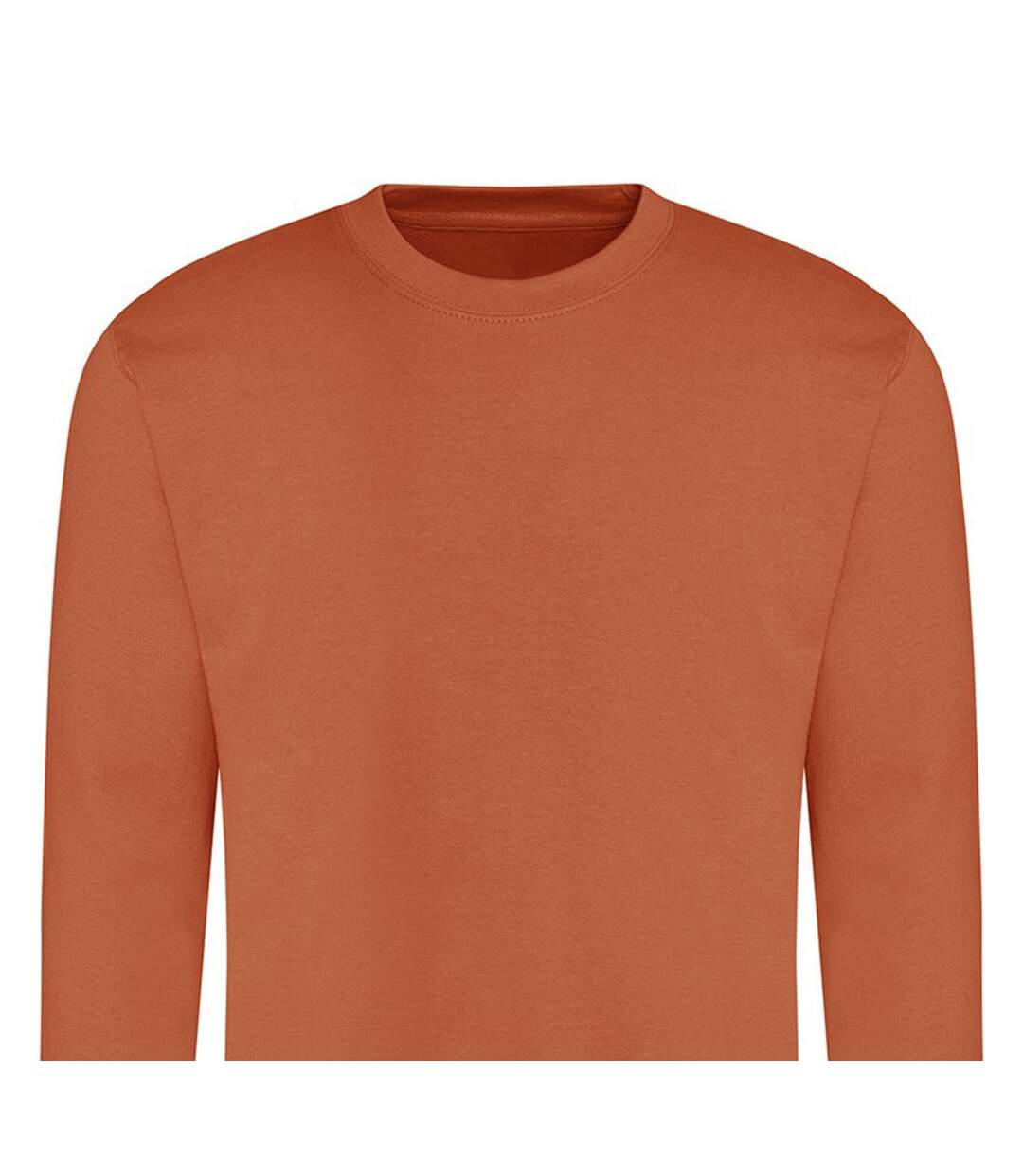 Sweat Adulte Orange Foncé Awdis-2
