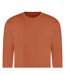 Sweat Adulte Orange Foncé Awdis-2