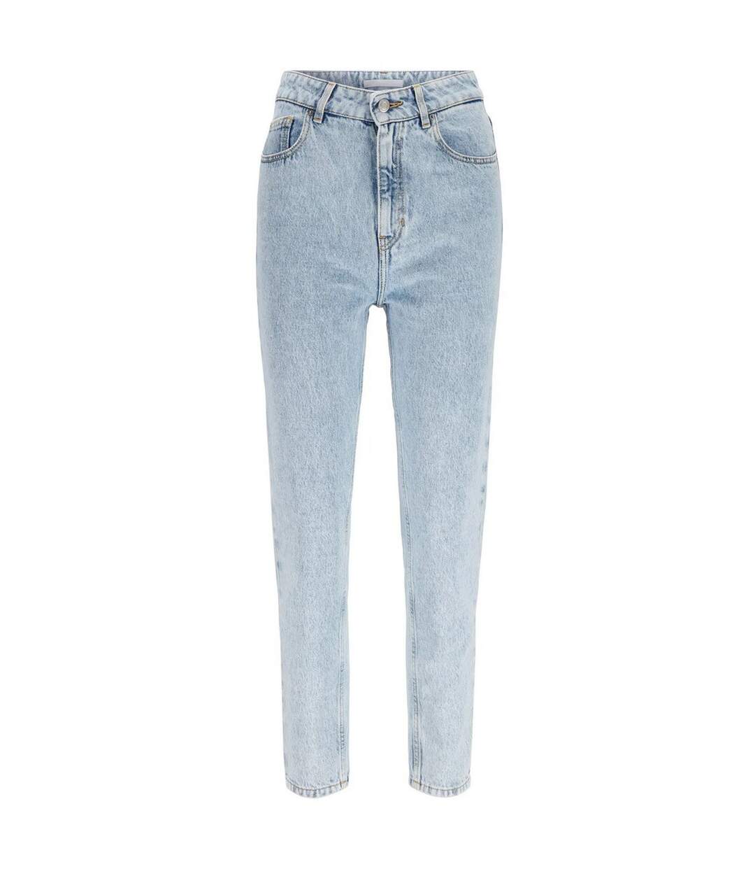 Womens/ladies Modern Mom 3.0 Jeans Blue Boss-2