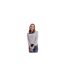Womens/ladies Lizanna Knitted Mock Neck Top Grey Marl Trespass-1