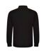 Mens long-sleeved polo shirt black PRORTX