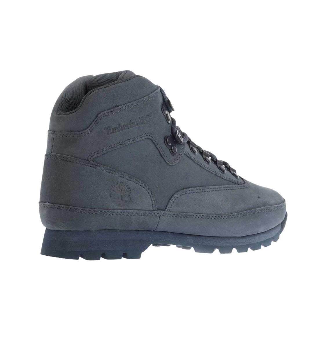 Mens Full Grain Leather Mid Cut Hiking Boots Dark Blue Timberland-2