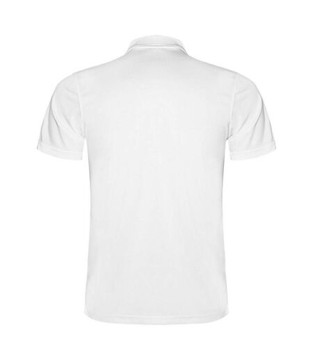 Polo monzha homme blanc Roly