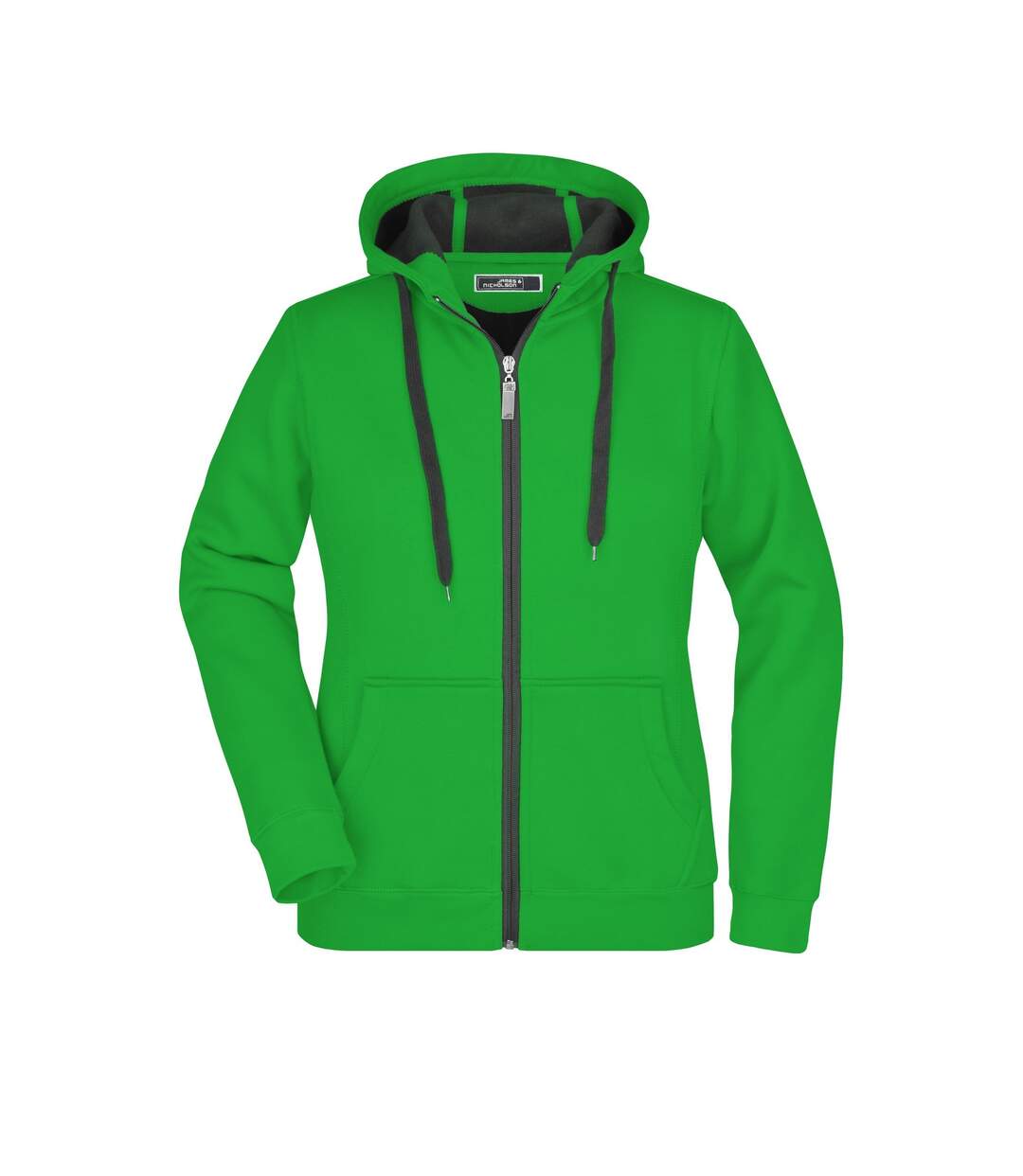 Veste Femme Vert Fougère Graphite James And Nicholson-1