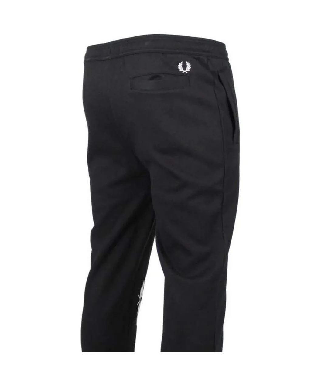 Pantalon De Jogging Motif Grand Homme Noir Fred Perry-4