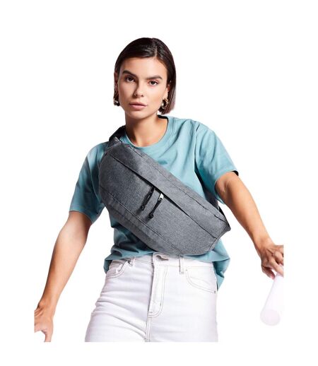 Sac À Bandoulière Taille Unique Gris Chiné Bagbase