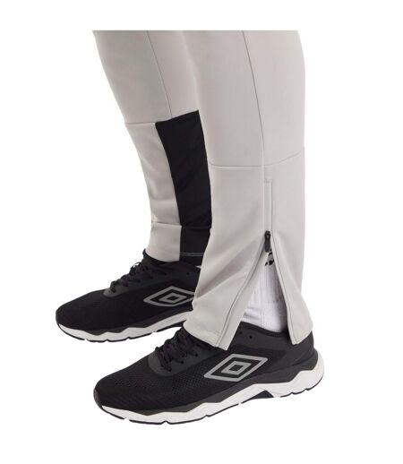 Mens Pro Training Polyester Jogging Bottoms Harbor Mist Black Umbro