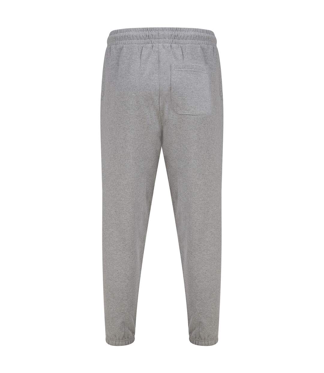 Pantalon de jogging fashion adulte gris chiné SF