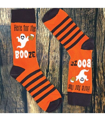 2 Pack Mens Novelty Halloween Coffin Socks in a Box
