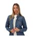 Womens/ladies Alexa Denim Shirt Denim Only-3
