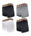 Mens Rainbow Socks & Boxers Set | 4 Pack Boxers & 3 Pack Striped Novelty Socks-3