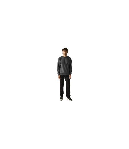 Mens Cotton Sweatshirt Solid Grey Regatta