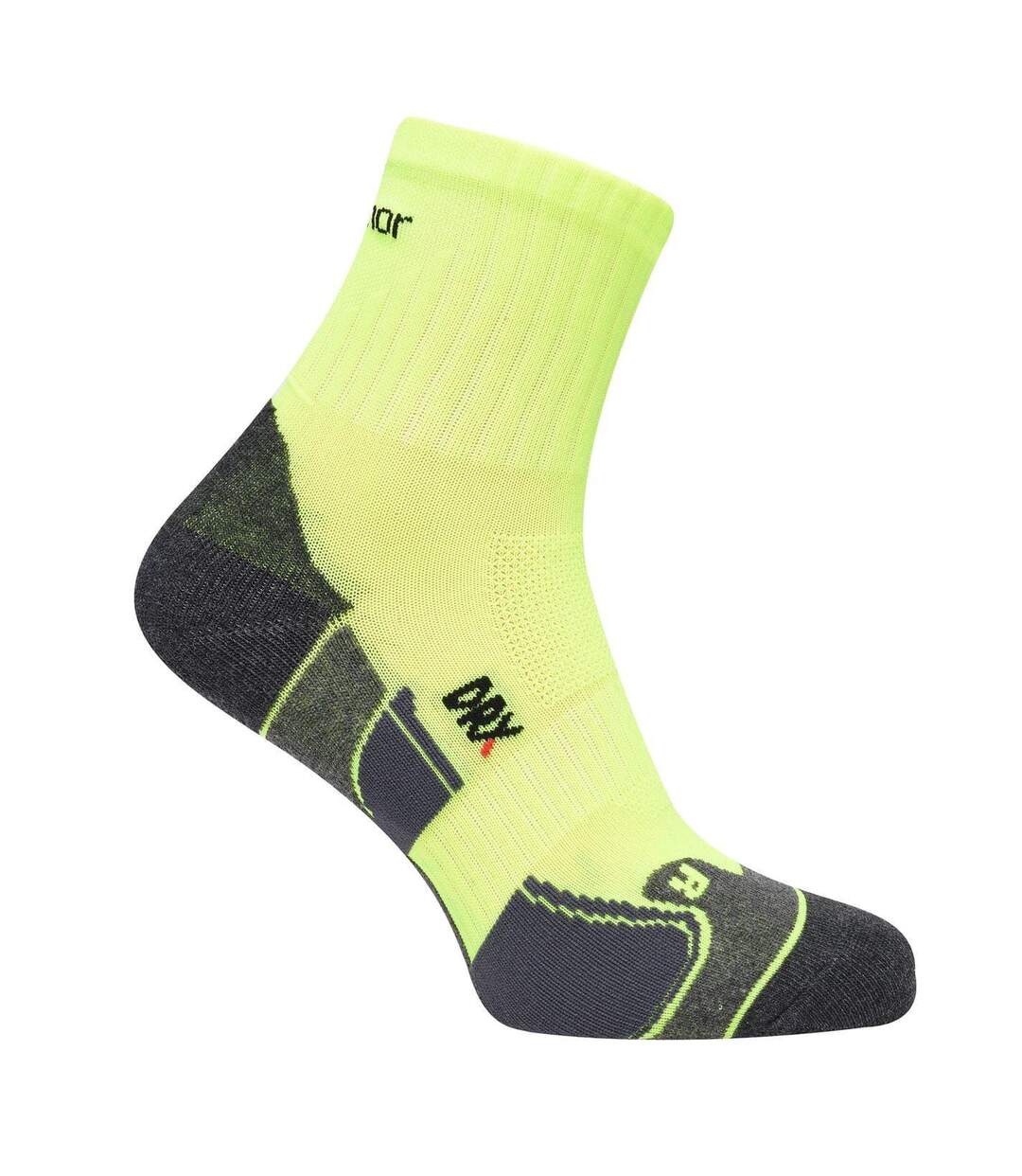 Lot De 2  Chaussettes Course À Pied Dri Skin Homme Jaune Fluo Karrimor-2