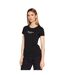 T-shirt Motif/style Logo Femme Noir Pepe Jeans-4