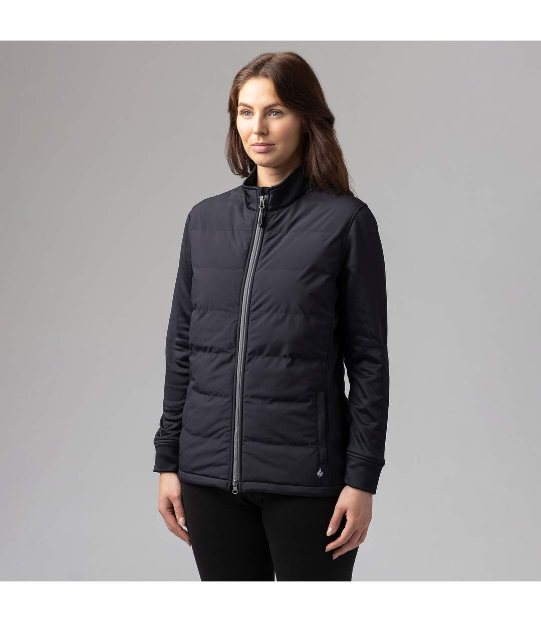 Winter Insulated Women's Hybrid Jacket | Fleece-Lined Waterproof Coat-5