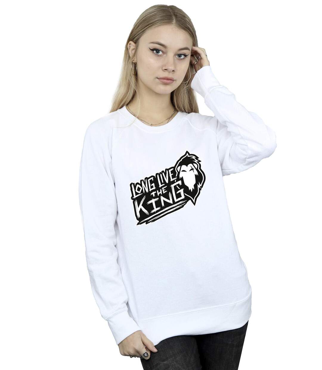 Disney Sweat Womens/Ladies The Lion King The King (Blanc) - UTBI22387-2