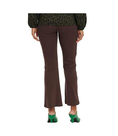 Pantalon marron femme mamalicious mila - l