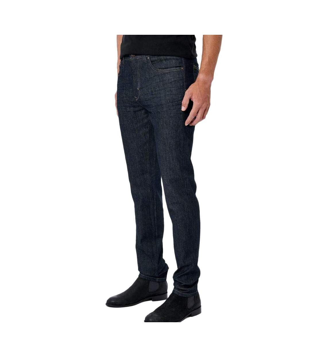 Jean slim bleu foncé homme kaporal ninox-1