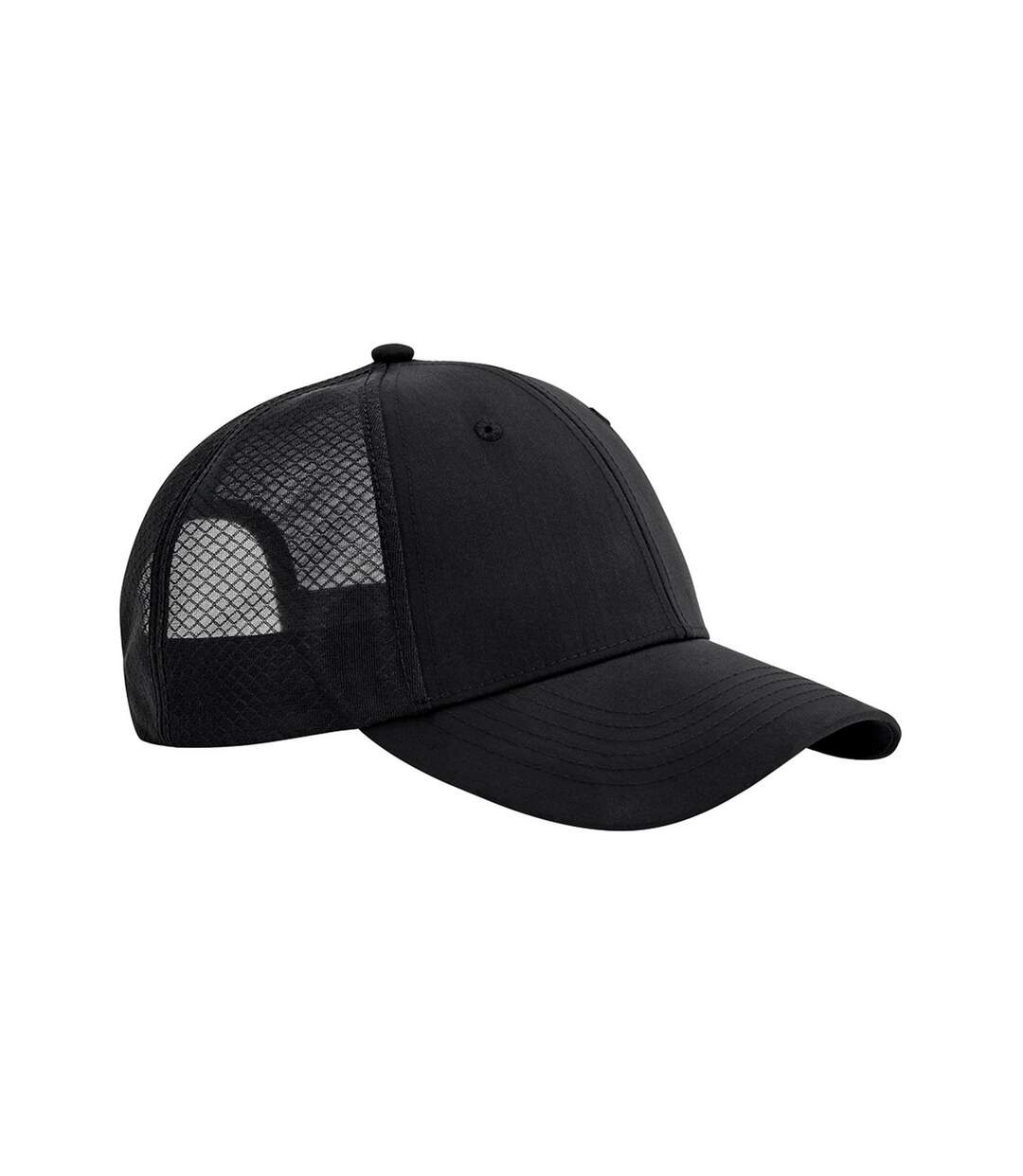 Casquette trucker technical noir Beechfield-1