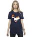 Disney - T-shirt BIG HERO BAYMAX KITTEN POSE - Femme (Bleu marine) - UTBI15890-2