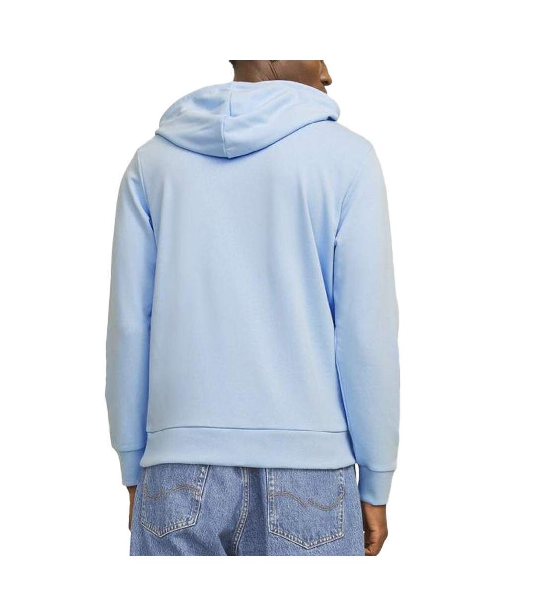 Sweat à capuche bleu jack & jones verner-2