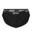 Lot De 3  Slips Homme Marron Boss-3
