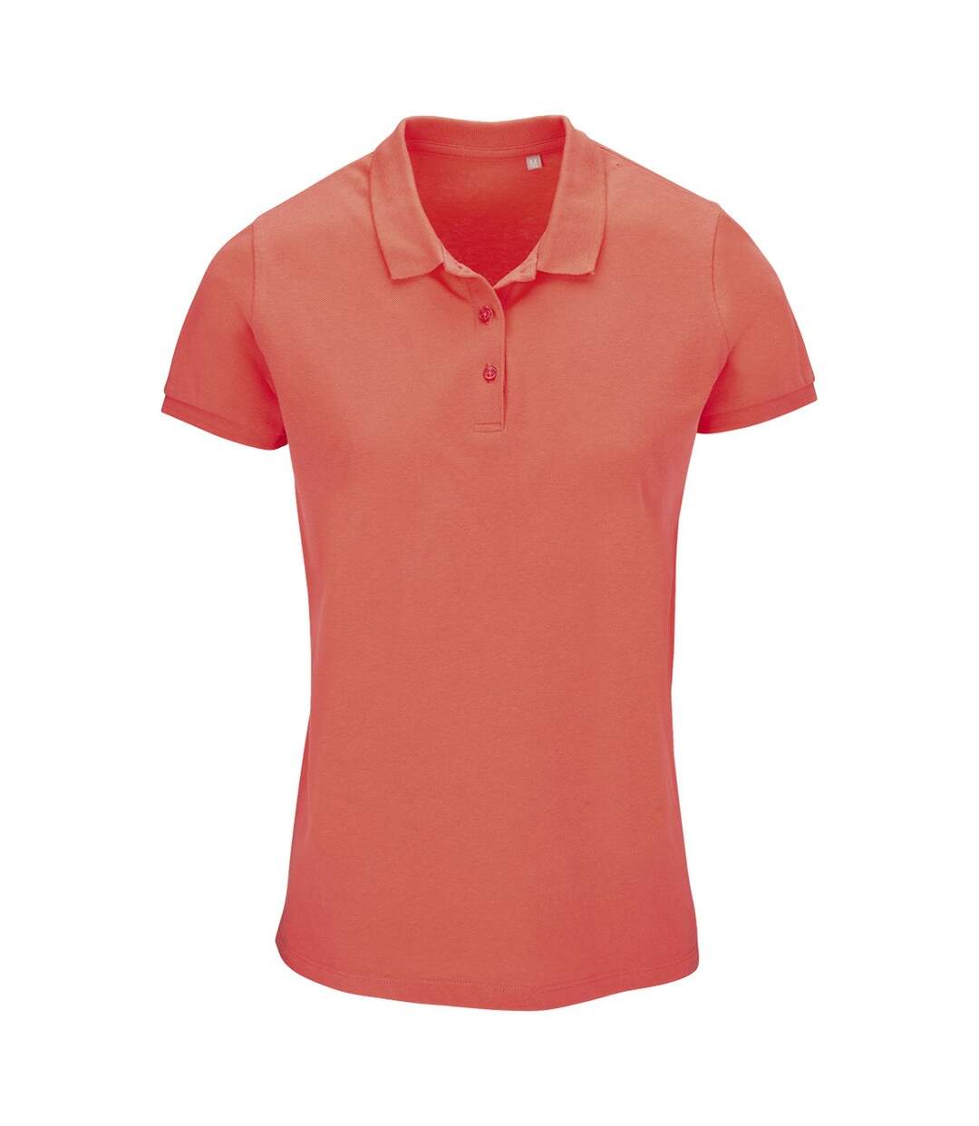 Polo planet femme orange vif SOLS