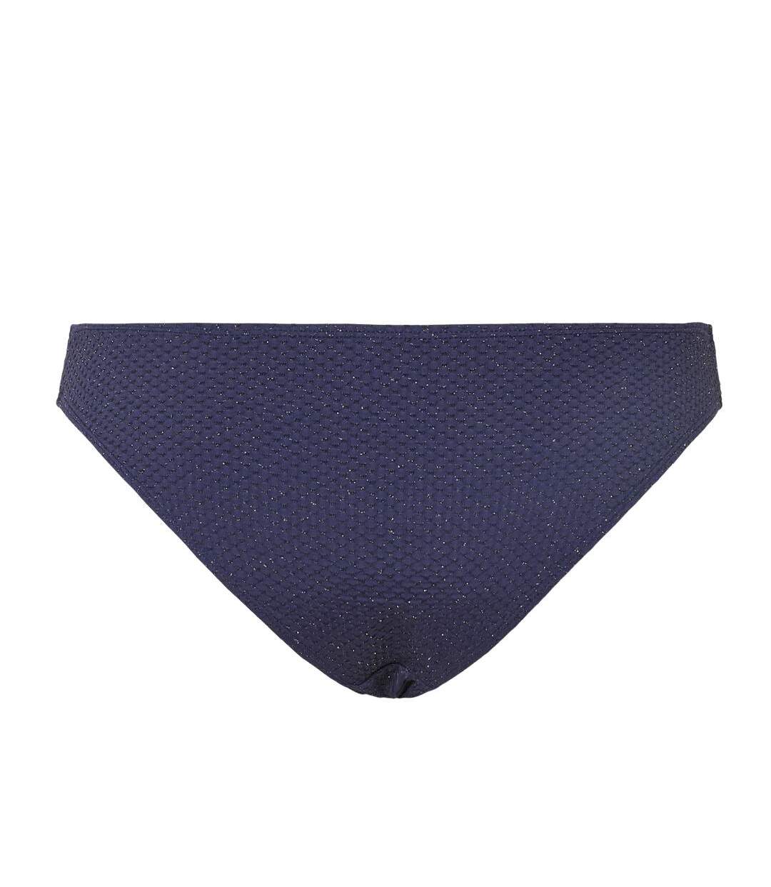 Bas de maillot de bain marine femme pieces drape lurex-2