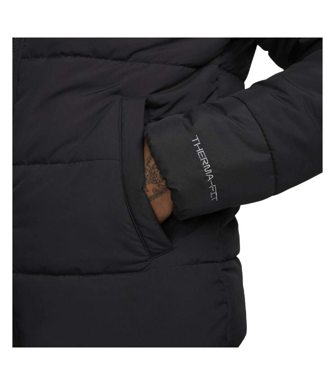 Doudoune noire homme nike m nsw city-3