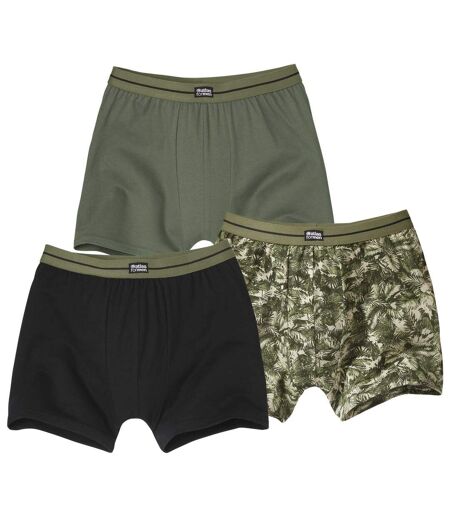 Pack of 3 Men's Stretch Boxer Shorts