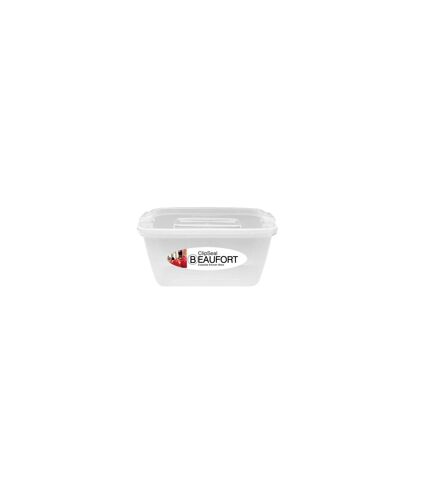 Beaufort Ultra Square Food Container (Clear) (2.6Pt)