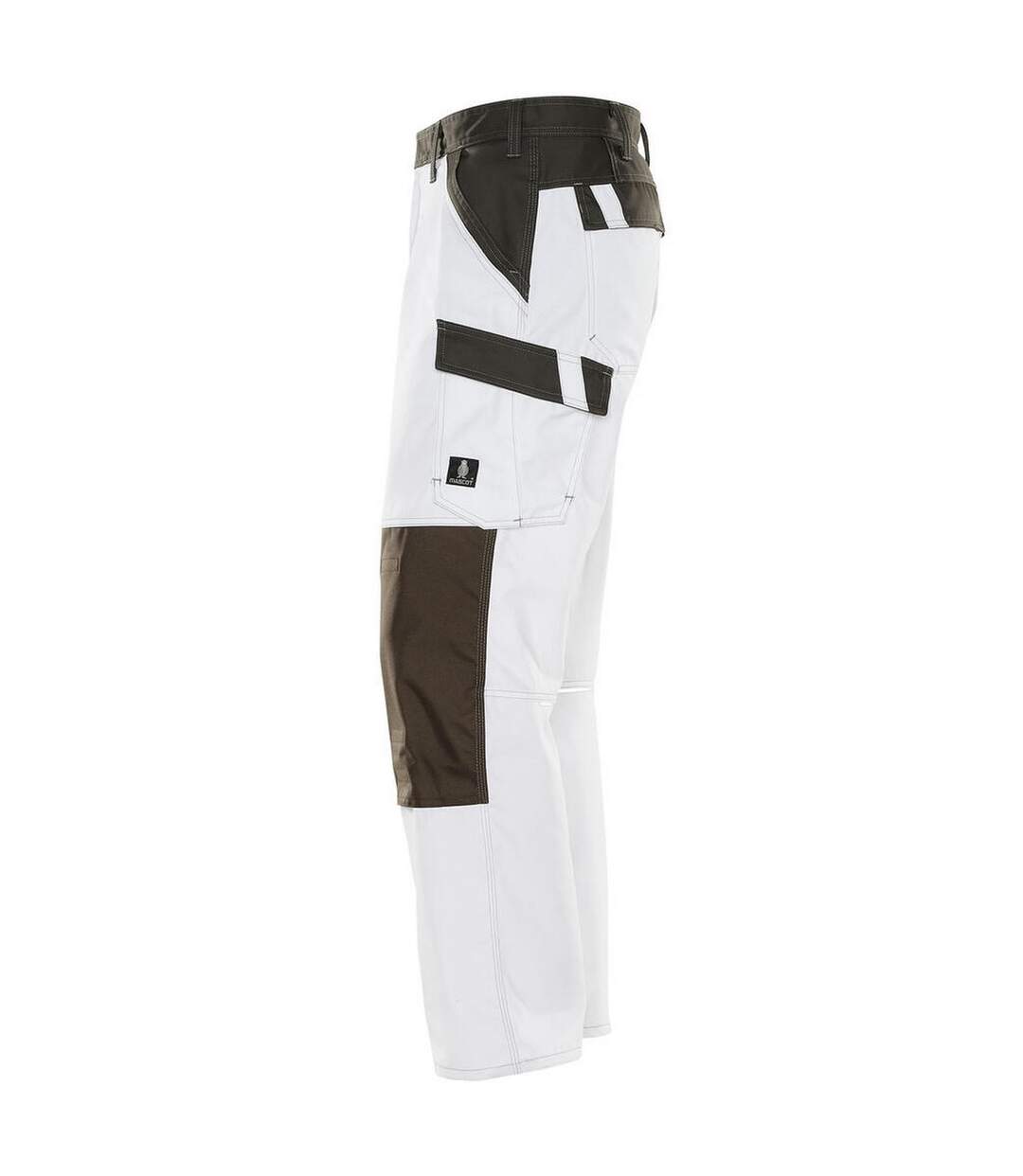 Pantalon De Travail Temora Light Homme Blanc Anthracite Foncé Mascot-4