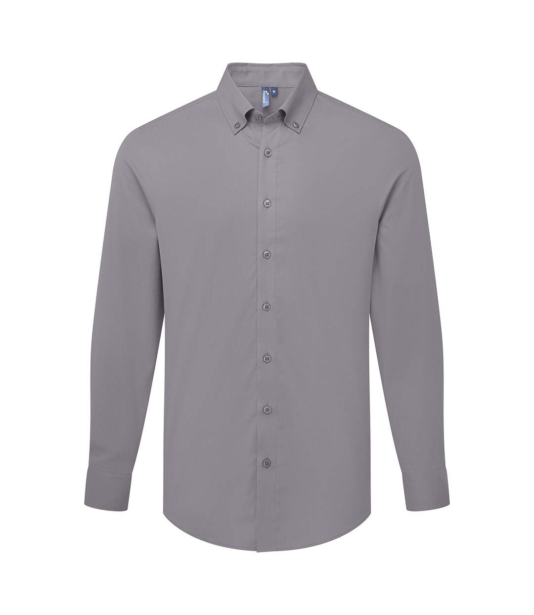 Chemise Habillée Manches Longues Supreme Homme Gris Acier Premier-1