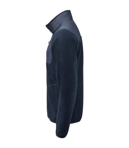 Mens Cascade Sherpa Fleece Jacket Dark Navy Cutter & Buck