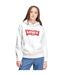 Sweat À Capuche Femme Blanc Levis-3