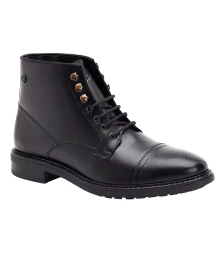 Bottines Duke Homme Noir Base London