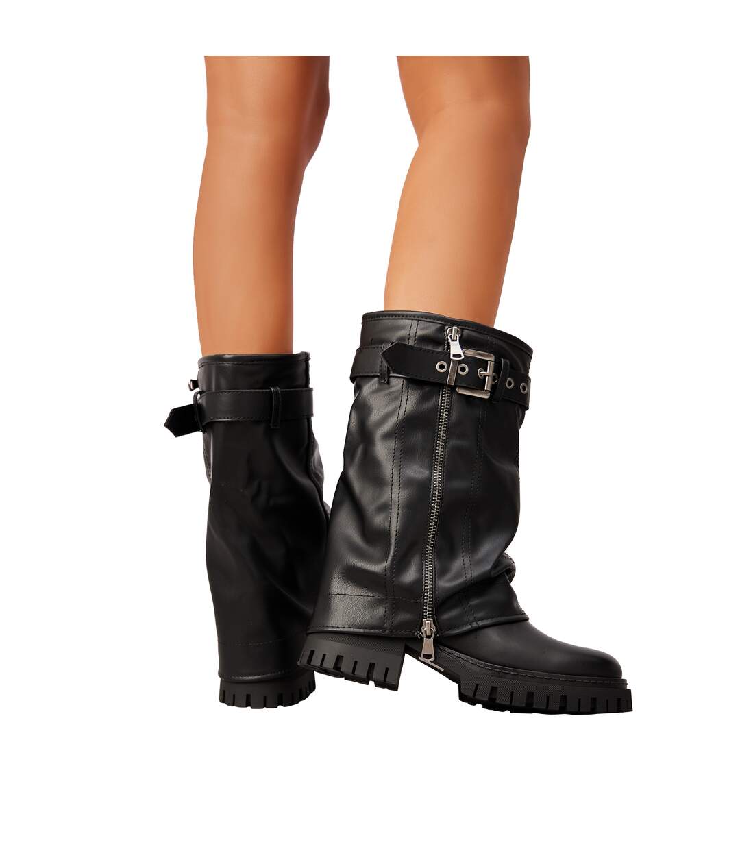 Bottines à Zip Super Mode-5