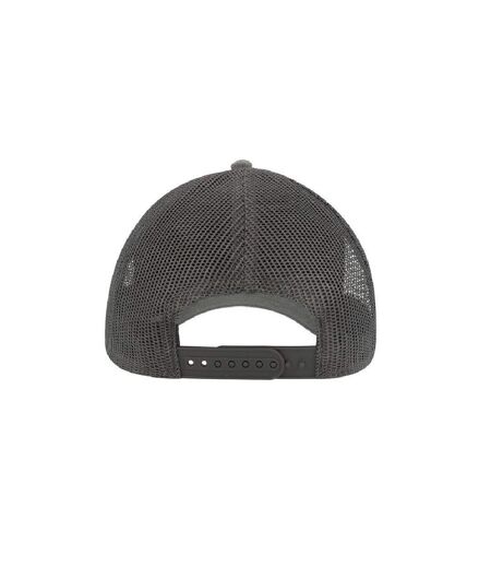 Casquette Trucker Rapper Adulte Gris Foncé Atlantis