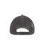 Casquette Trucker Rapper Adulte Gris Foncé Atlantis-2