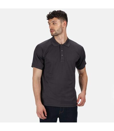 Regatta Hardwear Mens Coolweave Short Sleeve Polo Shirt (Iron) - UTRW4606