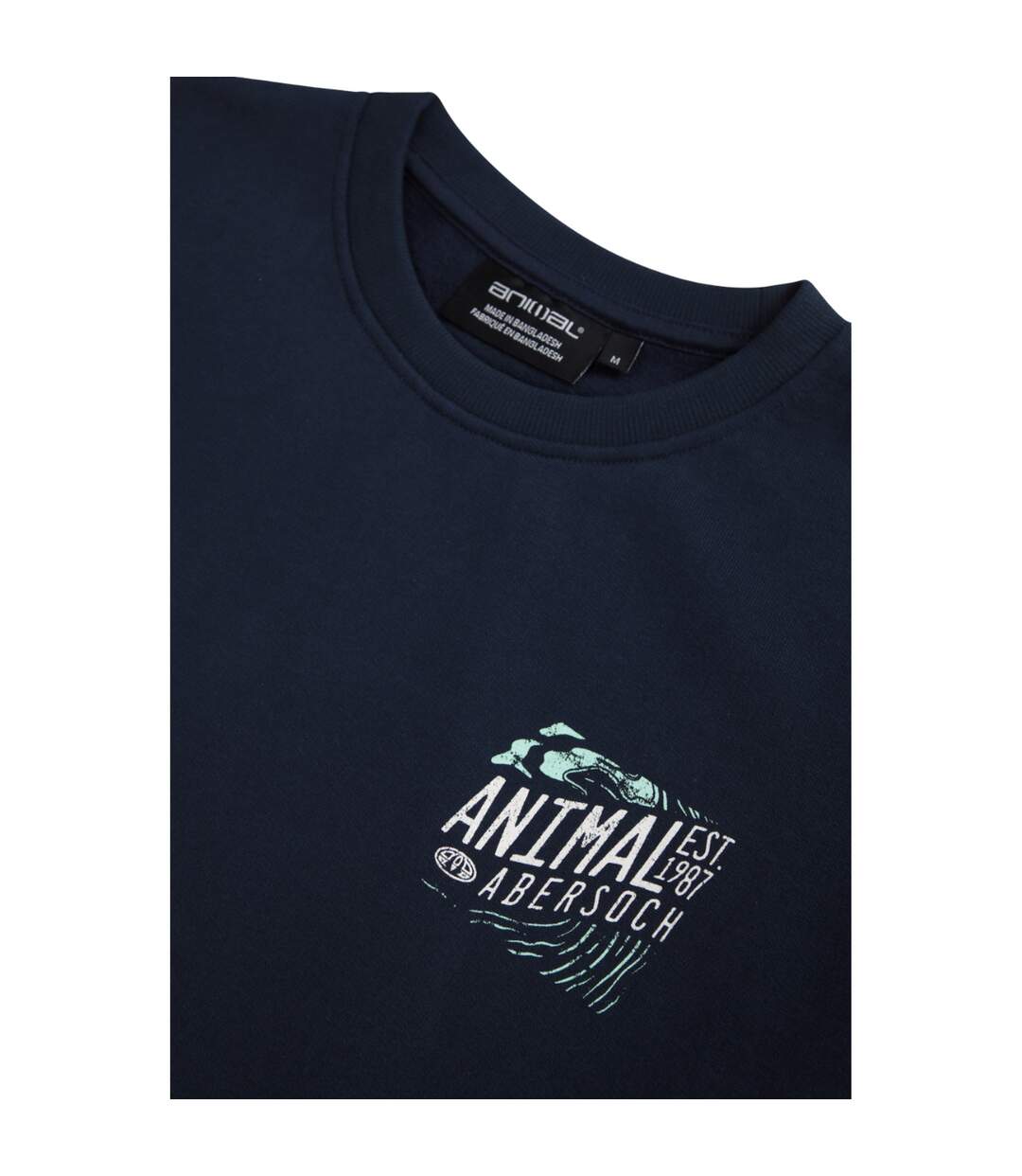 Mens Jonah Abersoch Sweatshirt Navy Animal-3