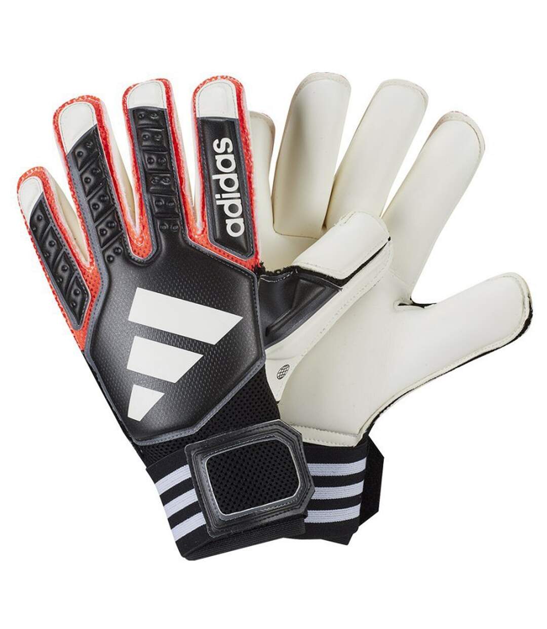 Gants De Gardien De But Tiro Pro Adulte Noir Rouge Adidas-3