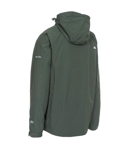 Trespass Mens Edwards II Waterproof Jacket (Olive) - UTTP4118