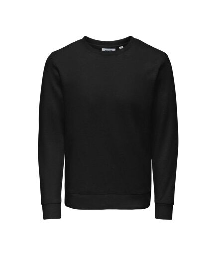 Sweat noir homme only & sons chase - l