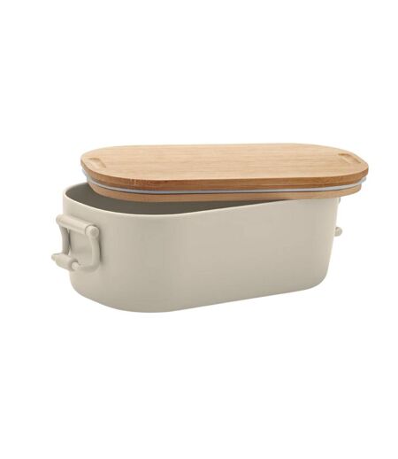 Lekker pp plastic 700ml lunch box one size beige MidOcean