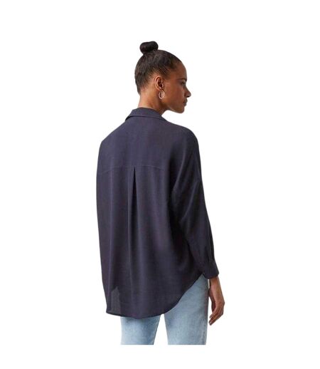 Blouse Manches Longues Femme Bleu French Connection