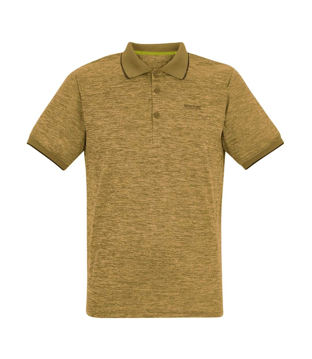 Polo Remex Homme Jaune Vieil Or Regatta-2